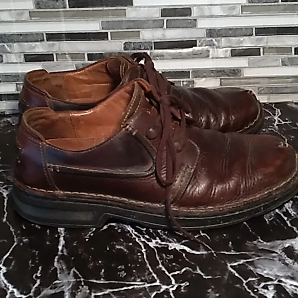 Mens Clark lace up comfort shoes 👞